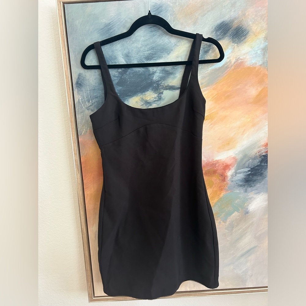 Zara black mini dress